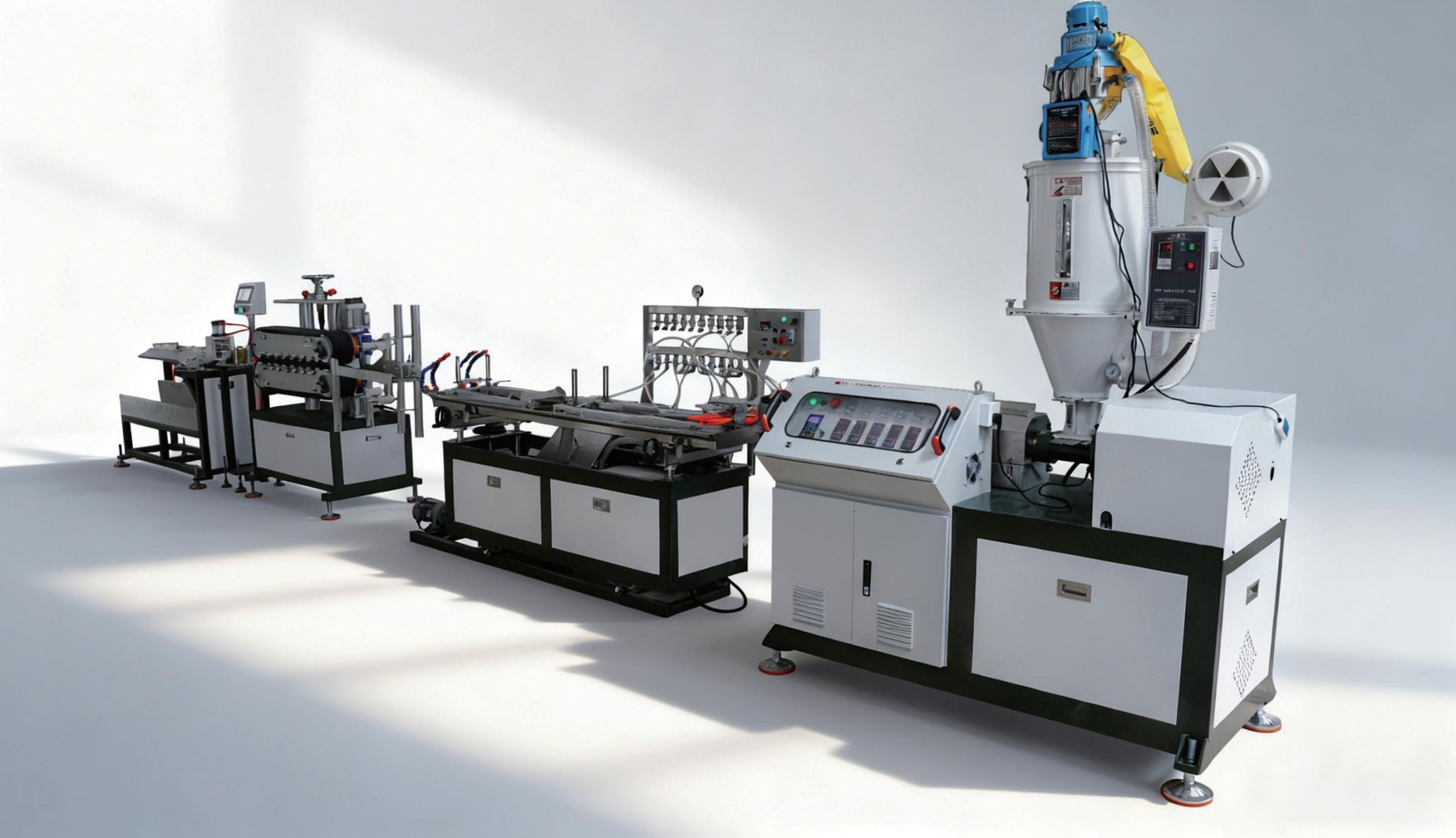 Profile extrusion equipment