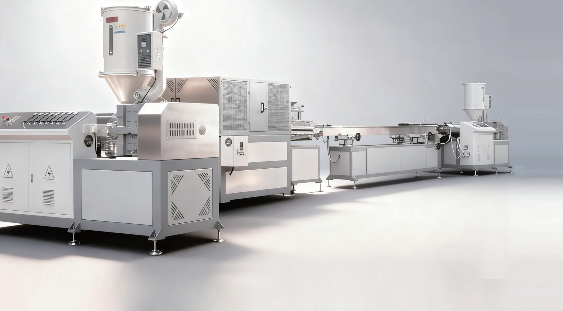 Reinforced Composite Hose Extrusion Line